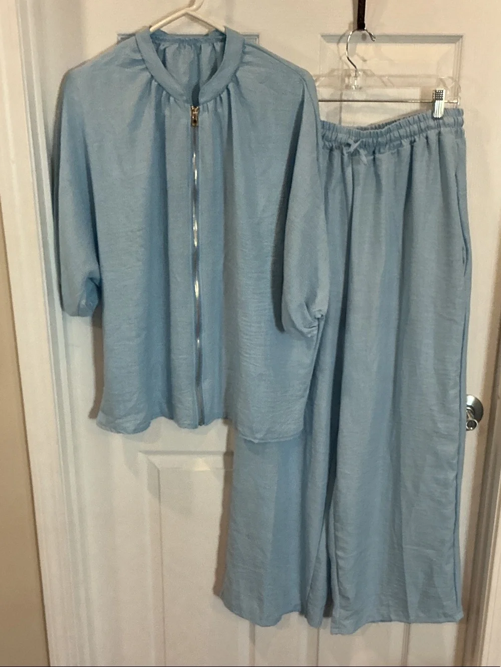 Light Blue Two-Piece Women’s Matching Set NWOT